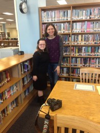 Me and my new Buddy Annemarie!