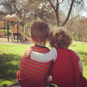 The kids of the first Mommies In Need family.  Knowing we helped them have stability while their mom was sick is the ultimate Mitzvah Therapy!